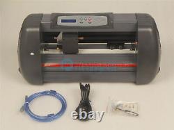 100-240V 375mm Sign Sticker Vinyl Cutter 375T Cutting Plotter Machine #A1