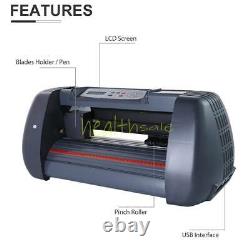 100-240V 375mm Sign Sticker Vinyl Cutter SK-375T Cutting Plotter Machine