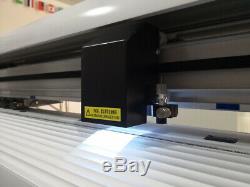 1270mm 50 CCD Contour Cutter Plotter Vinyl Cutting Car Wrap + US SignMaster