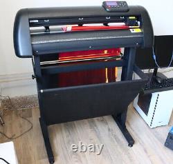 24 Vinyl Cutter Machine Cutting Plotter with LCD Screen Automatic Edge Inspection