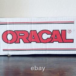 24 x 50 yards Roll White Matte Oracal 651 Vinyl Adhesive Plotter Sign 010