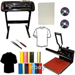28 1000g Vinyl Cutter Plotter 15x15 Heat Press Transfer Paper T-shirts Startup