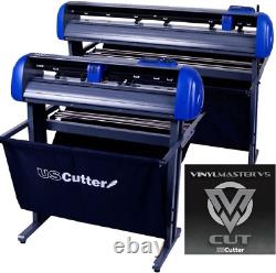 28-Inch Titan 2 Vinyl Cutter/Plotter with Stand, Basket and Design and Cut Soft