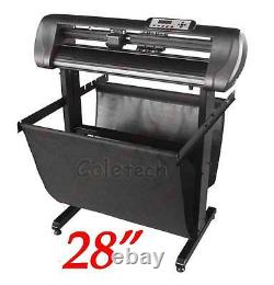 28 Sign Making Vinyl Cutter Plotter 740mm with Optical Eye, Flexi 11 and Stand