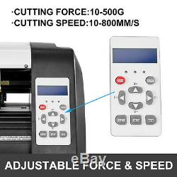 28 Vinyl Cutter Plotter Cutting Machine 720mm Sign Making Software USB 220V
