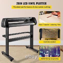 28inch Vinyl Cutter Machine 720mm Basic Vinyl Plotter Cutter With Floor Stand