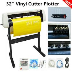 32 Vinyl Cutter Plotter Sign Cutting Machine Decals Sticker Design with Software