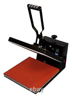 34 Laser Vinyl Cutter Plotter 15x15 Sublimation Heat Transfer Press Printer Kit
