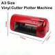 A3 Vinyl Cutter Plotter Cutting Machine Stickers Cutter Contour Function New
