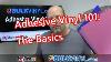 Adhesive Vinyl 101 The Basics