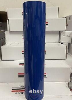Blue Glossy Vinyl 24 x 50 yards Plotter Cutter Liquidation Interflex
