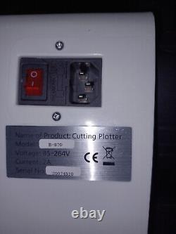 Cutting Plotter B-870 34 Vinyl Cutter Graph Plotter Step Motor, LCD, Signmaster