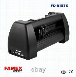 FAMEX 14in Vinyl Cutter Machine Plotter LCD Display with SignMaster Software