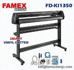 FAMEX DESIGN Vinyl Cutter Plotter 53in/1350mm SignMaster Vinyl Cutter Machine