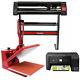 Heat Press Machine Sublimation 38 X 38cm Tshirt Vinyl Cutter Plotter Printer