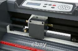 New 14Vinyl Cutter Plotter Cutting Machine Sign Maker Sticker Print LCD Screen