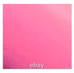 Pink Vinyl Plotter Roll 15 in x 48 ft Punched Spar-Cal Premium (16 Yd Bulk Roll)