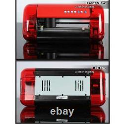 Red A4 Stickers Cutter Vinyl Cutter Plotter Cutting Machine Contour Cut Function