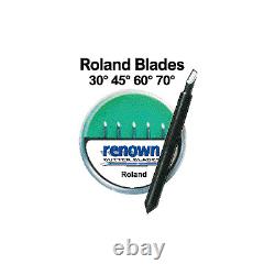 Renown Vinyl Plotter Cutter Blades Roland 30º45º60º70º 1 or 5 Blade Packs