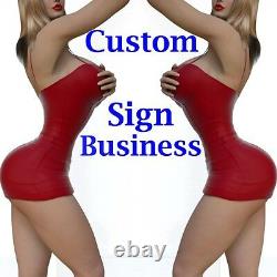 Sign Making Business For Sale vinyl banner hand cutter plotter roll tape