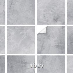 Tile Stickers Concrete Set Stickers Natural Stone Foil Self Adhesive Bathroom Y042-01