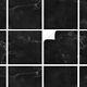 Tile Stickers Marble Black Set Wrap Natural Stone Self-adhesive Bathroom Y042-02