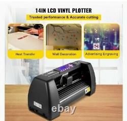 VEVOR 14 Vinyl Cutting Plotter Kit withSignMaster Design Cut Software 3 Way