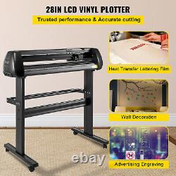 VEVOR 28in Vinyl Cutter Plotter Machine Signmaster Sign Cutting Floor Stand DIY