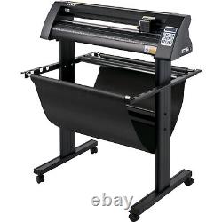 VEVOR 34 Semi-Automatic Vinyl Cutter Plotter 870mm Signcut Sign Maker with Stand