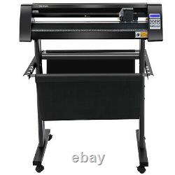 VEVOR 34 Semi-Automatic Vinyl Cutter Plotter 870mm Signmaster Cutting with Papers