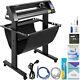Vevor 34in Semi-manual Vinyl Cutter Cutting Plotter Mac System With Stand