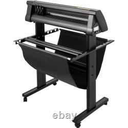 VEVOR 34in Semi-Manual Vinyl Cutter Cutting Plotter Mac system with Stand