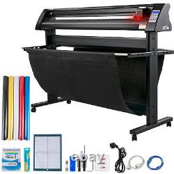 VEVOR 53 Semi-Automatic Vinyl Cutter Plotter 1350mm Signmaster Cutting with Paper