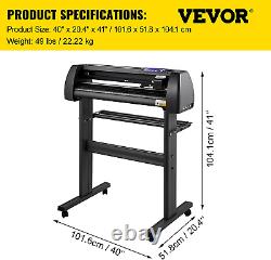 VEVOR Vinyl Cutter, 34 in / 870 Mm Vinyl Plotter, Off-Line Cutting Machine WithLcd