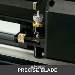 VEVOR Vinyl Cutter Machine 28 Inch Paper Feed Cutting Plotter Bundle Adjustab