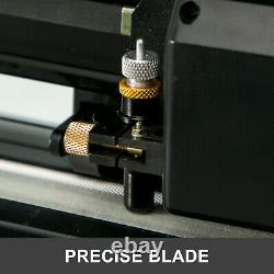 VEVOR Vinyl Cutter Plotter Cutting 34 Sign Making 3 Blades Print WithTable