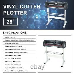 Vinyl 720mm Cutting Plotter Sign Cutters 28 Printer Sticker LCD Vinyl Cutter
