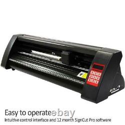 Vinyl Cutter Plotter Sublimation Heat Pressing Set / Flat Clam Press Signcut Pro