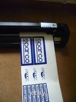 Vinyl Cutter plotter sign writing machine ready to work and earn £££££'s