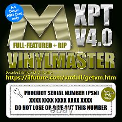 Vinyl Printer-Cutter Plotter Software RIP Printing & Cutting VinylMaster XPT