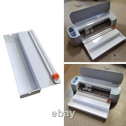 Vinyl Roll Holder with Built in Trimmer Precise Cuts for Cutting Plotter