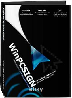 2012 Logiciel De Coupe Winpcsign Pro N’importe Quel Vinyle Cutter Plotter Uscutter, Graphtec