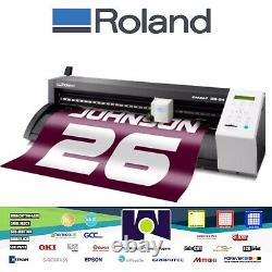 24 Roland Gs-24 Cutter De Vinyle / Cutting Plotter Camm-1 Professionnel / Logiciel