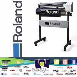 24 Roland Gs-24 Cutter De Vinyle / Cutting Plotter Camm-1 Professionnel + Support Gratuit