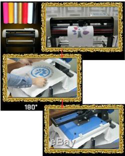 32 Vinyle Cutter Traceur Enseignes Machine De Découpe Autocollant Imprimer Graphique LCD