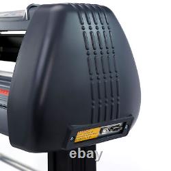 Crenex Vinyl Cutter Plotter 34 Sign Cutting Machine Software 3 Lames LCD Noir