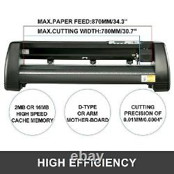 Cutter 34870mm Vinyl Plotter Sign Maker Backlight Print 3blades Fast Shipping