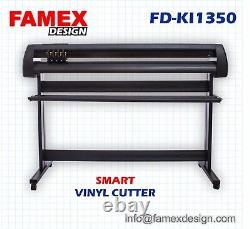 FAMEX DESIGN Traceur de Découpe Vinyle 53in/1350mm Machine de Découpe Vinyle SignMaster