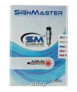 Logiciel de découpe SignMaster pour Smurf / Vicsign Cutter Plotter V-3 Clé authentique