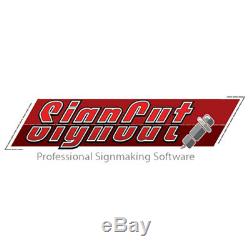 Mac Windows Avec Stand & Cover Signcut Software Pro Vinyle Cutter Traceur De